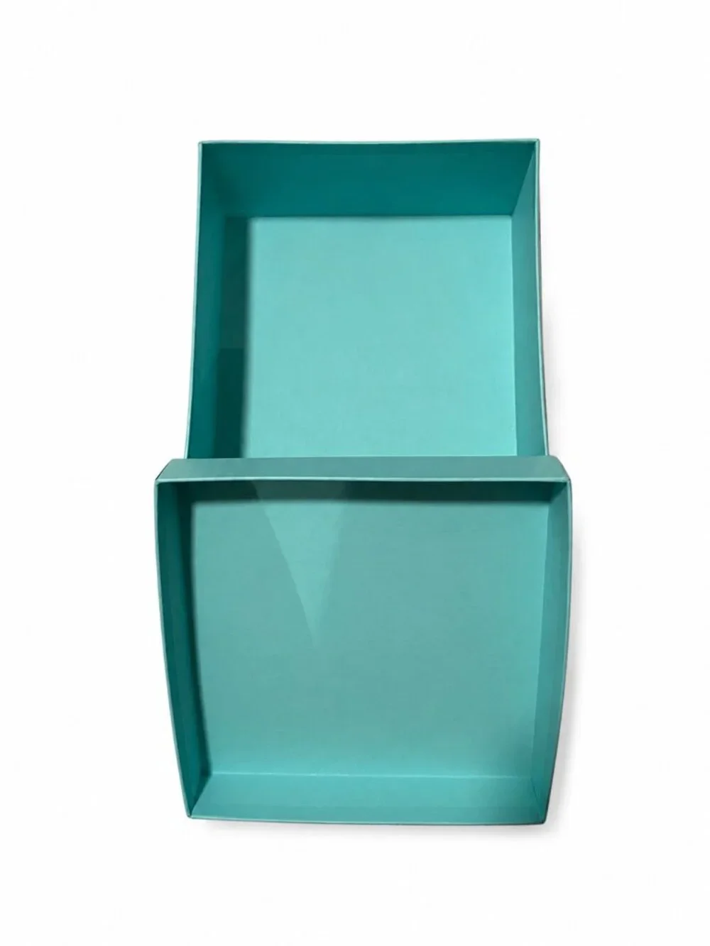 Tiffany & Co Gift Box EMPTY Large 8x8x4 Authentic Keepsake Storage Box